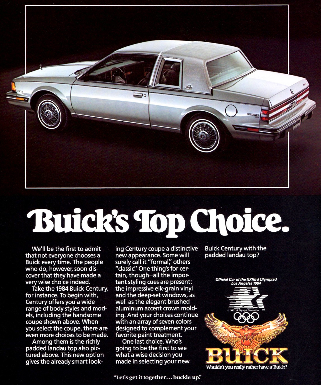 1984 Buick Century Coupe